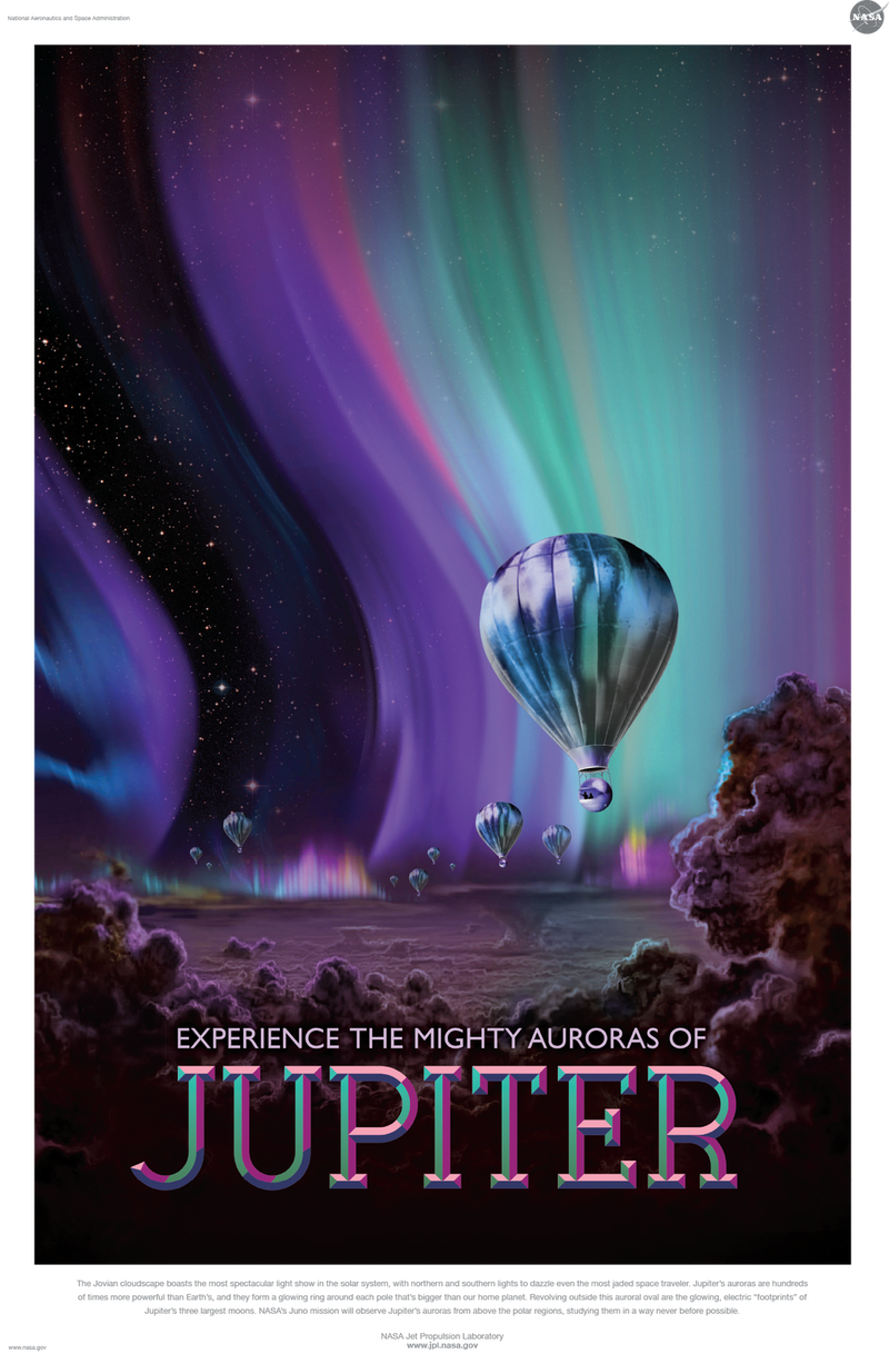 Illustration for article titled Descarga la espectacular serie completa de carteles de la NASA sobre turismo espacial